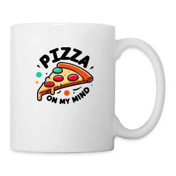 Pizza On My Mind - Mug - white - Right