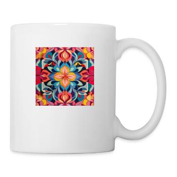 Floral pattern - Mug - white - Right