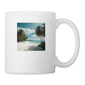 Dream beach - Mug - white - Right