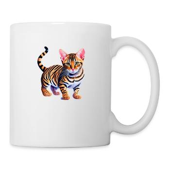 Bengal Cat Kitten Bengal Kitten Cat Owner - Mug - white - Right