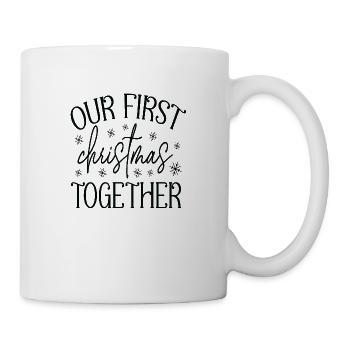 Our first christmas together - Tasse - Weiß - Rechts