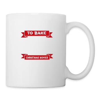 happy baked baker computer pastry chef cool - Tasse - Weiß - Rechts