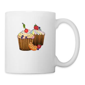 Cakes - Mug - white - Right