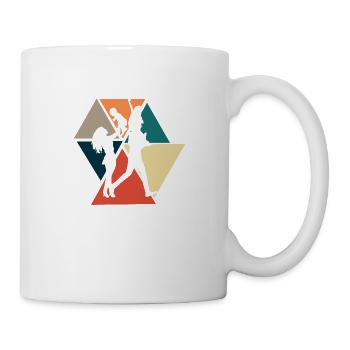 Vintage Retro Family - Family Gift Idea - Mug - white - Right