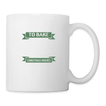 dinosaur fan under the tree bodybuilder - Tasse - Weiß - Rechts