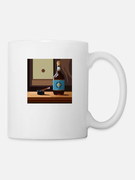 Whisky / Scotch / Bar - Tasse - Weiß