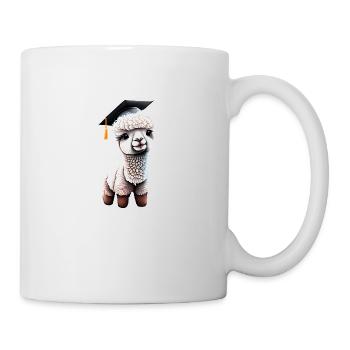 Bachelor Alpaca Studies School Leaving Certificate Graduate - Mug - white - Right