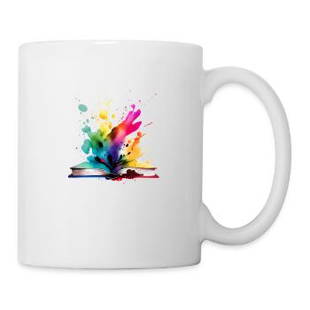 Book Reading Books Gift Reader Book Lover - Mug - white - Right