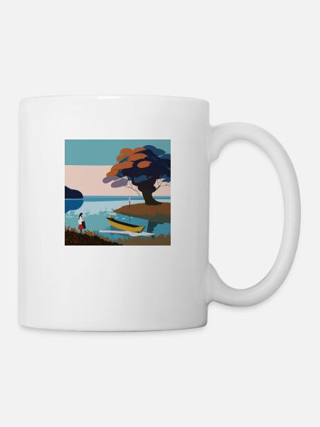 Kunst / Art / Impressionismus - Tasse - Weiß