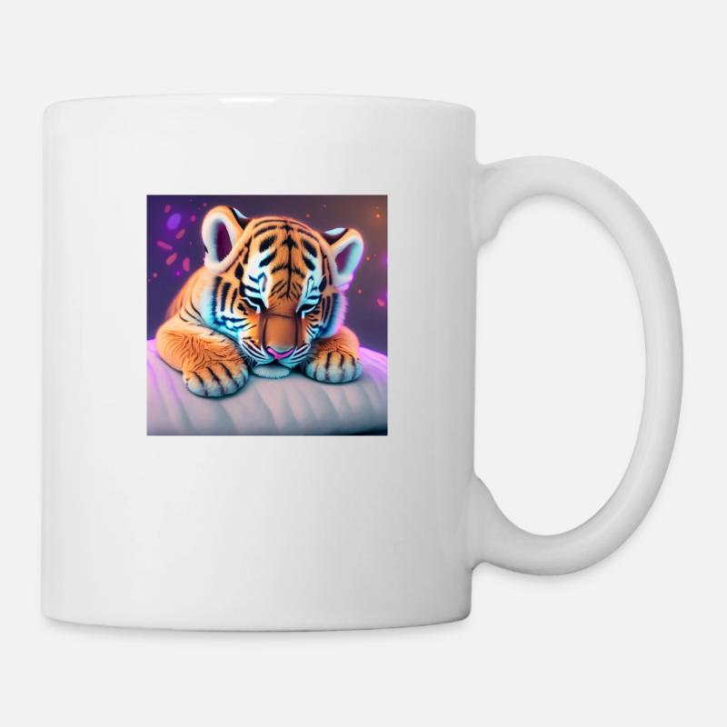tigre - Mug blanc - blanc