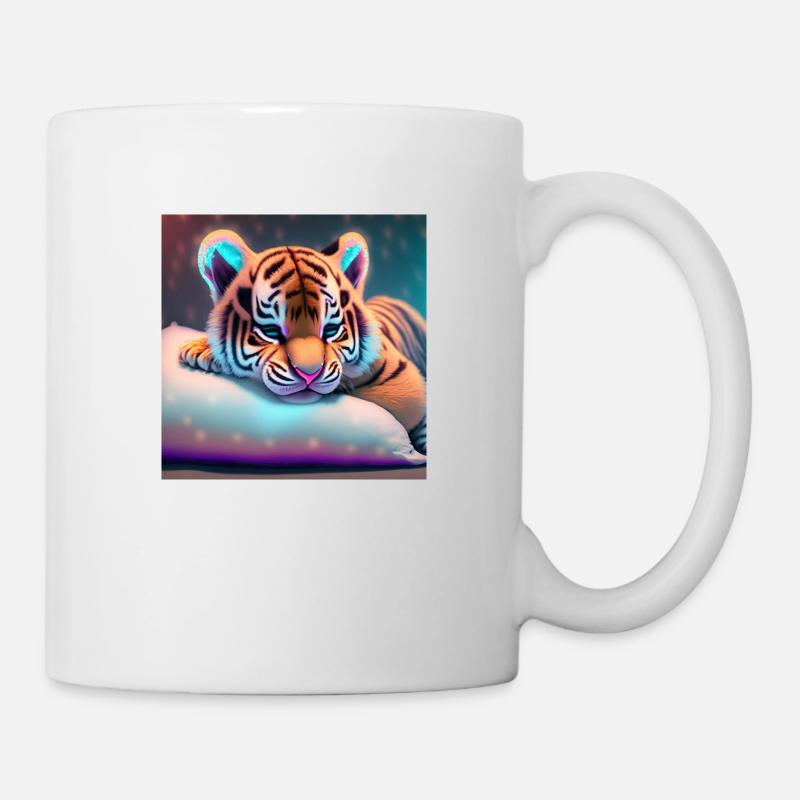 tigre - Mug blanc - blanc