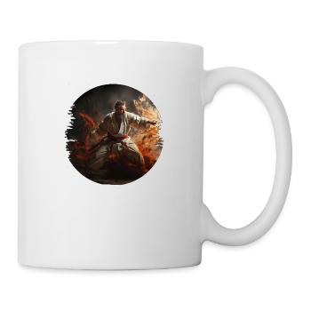 Karaté Fighter : Maître de l’autodéfense - Mug blanc - blanc - Droite
