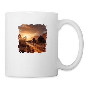 Camels are adapted to desert conditions - Mug - white - Right