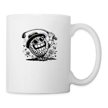 ScaryGolfer - Tasse - Weiß - Rechts