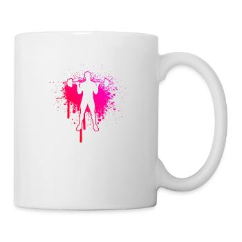 Weightlifting Men's Cardio Fitness Endurance Trainin - Mug - white - Right