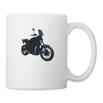 Moto Motocross Fan de moto Motard - Mug blanc - blanc - Droite