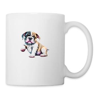 Dog Owner Dogs English Bulldog Dog Mastiff - Mug - white - Right