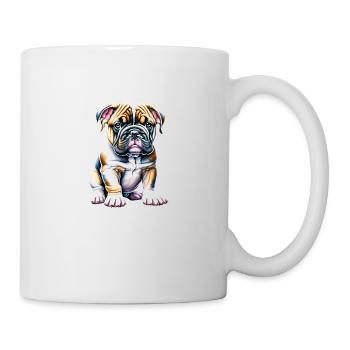 Dog Owner English Bulldog Dog Mastiff Dogs - Mug - white - Right