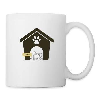 Ruff Day Dog Design - Mug - white - Right