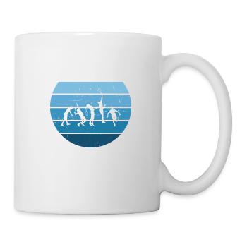 Tennis spielen Tennisspielen Tennisspieler - Tasse - Weiß - Rechts