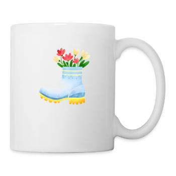 Flower Home Gardener Gardener Gift Flowers Garden - Mug - white - Right