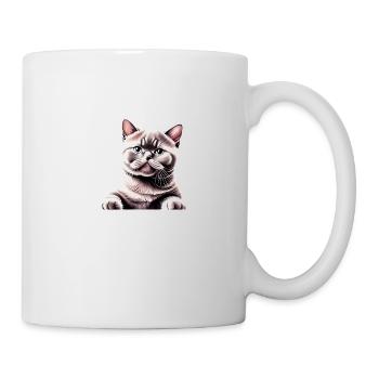 British Shorthair Cat Baby Cat Cat Male Cats - Mug - white - Right