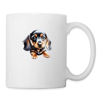 Dachshund, Dog, Dog Owner, Dachshund Puppy, Dogs - Mug - white - Right