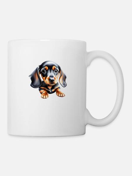 Dachshund Hund Hundehalter Dackelwelpe Hunde - Tasse - Weiß