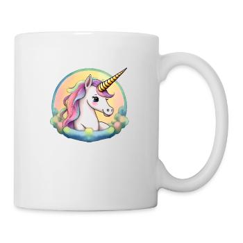 Cartoon Unicorn - Mug - white - Right