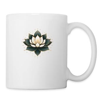 Lotusblüte - Tasse - Weiß - Rechts