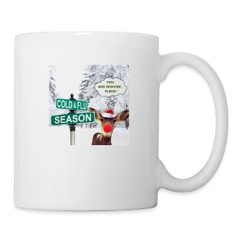 Oh Deer - Rudolf Noël Design - Mug blanc - blanc - Droite