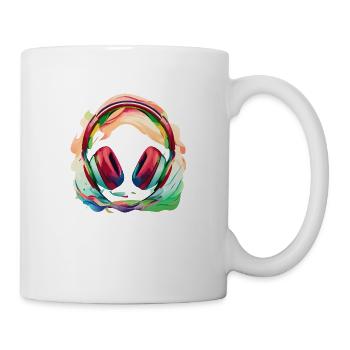Splash Kopfhörer - Tasse - Weiß - Rechts