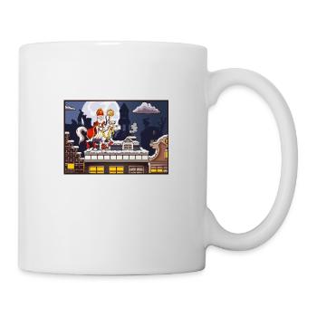 Heiliger Nikolaus am 5. Dezember - Tasse - Weiß - Rechts