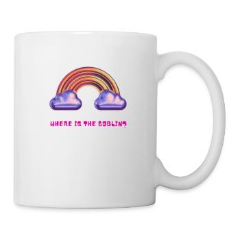 Where is the goblin? Metallic rainbow - Mug - white - Right