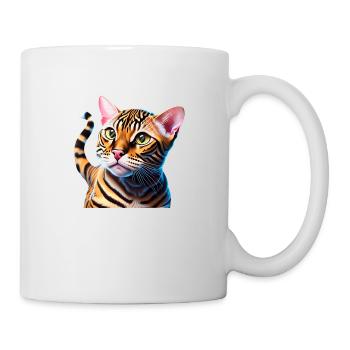 Bengal Cat Kitten Cat Owner Bengal Kitten - Mug - white - Right
