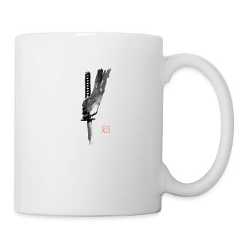 Hand und Schwert - Tasse - Weiß - Rechts