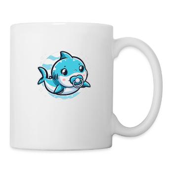 Bébé requin - Mug - white - Right