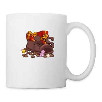 Schuh-Einstellung - Tasse - Weiß - Rechts