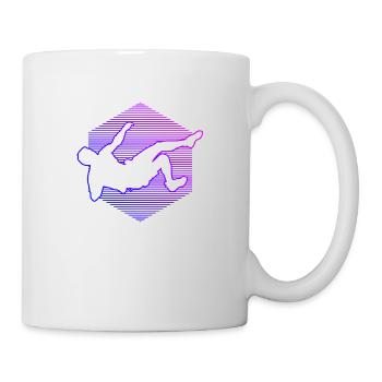 Escalade de bloc Hommes Escalade de bloc - Mug blanc - blanc - Droite