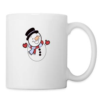 Snowman Winter Snow Cold - Mug - white - Right