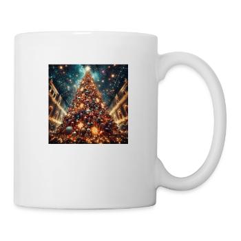 Weihnachtsbaum Druck auf Accessoires - Tasse - Weiß - Rechts