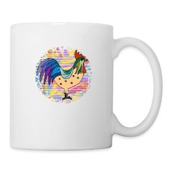 Coq - Mug blanc - blanc - Droite