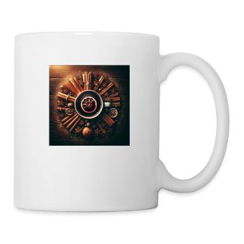 Weihnachtliche Leckereien - Weihnachtsgeschenkidee - Tasse - Weiß - Rechts