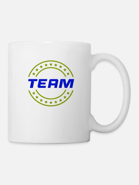 team - Tasse - Weiß