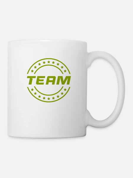 team - Tasse - Weiß