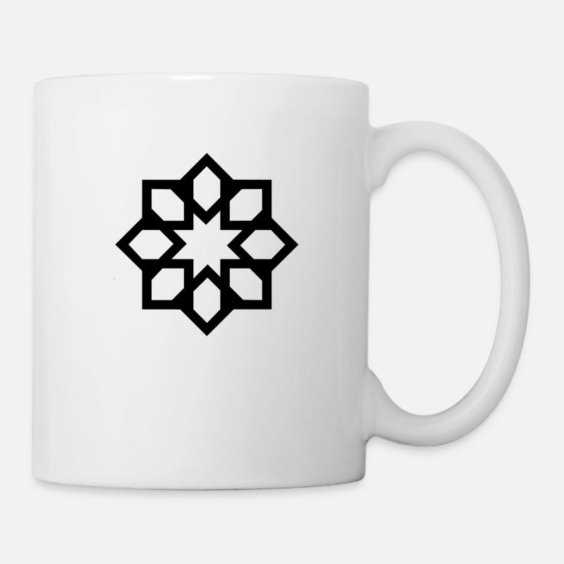 etoile bismillah - Mug blanc - blanc