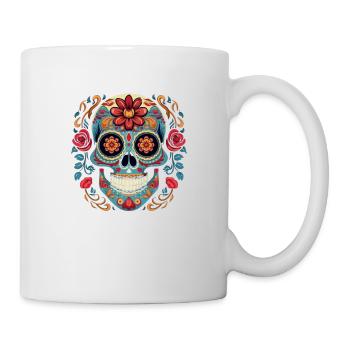 Calavera Sugar Skull - Mug - white - Right