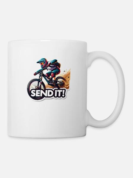 Epic Send It MTB - Mug - white