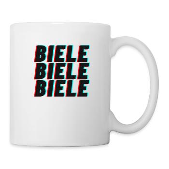 BIELE BIELE BIELE - Endlaser Edition - Tasse - Weiß - Rechts
