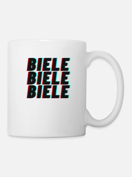 BIELE BIELE BIELE - Endlaser Edition - Tasse - Weiß